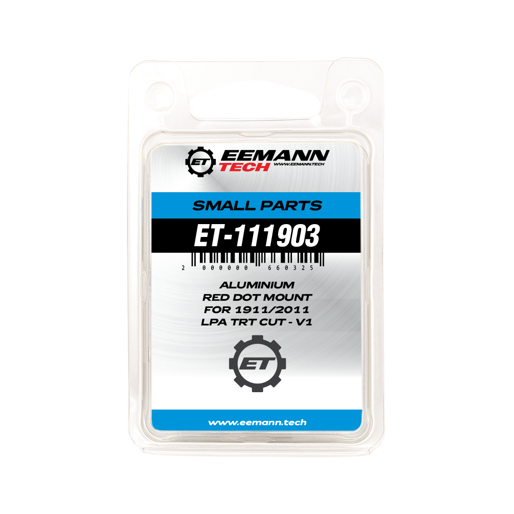 Eemann Tech Aluminium Red Dot Mount for 1911/2011 LPA TRT Cut