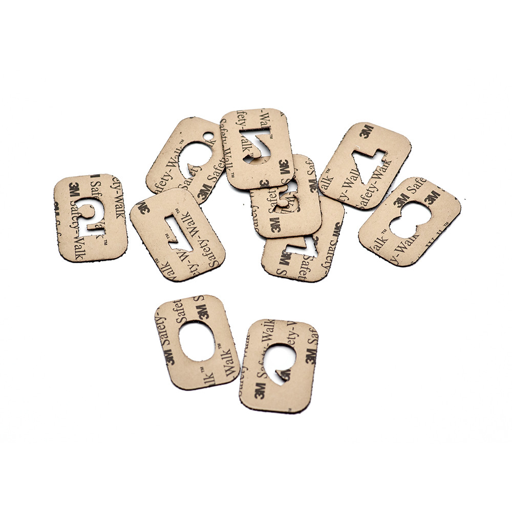 Eemann Tech Numbered Grip Tape Set for Magazine Base Pads – 10 pcs