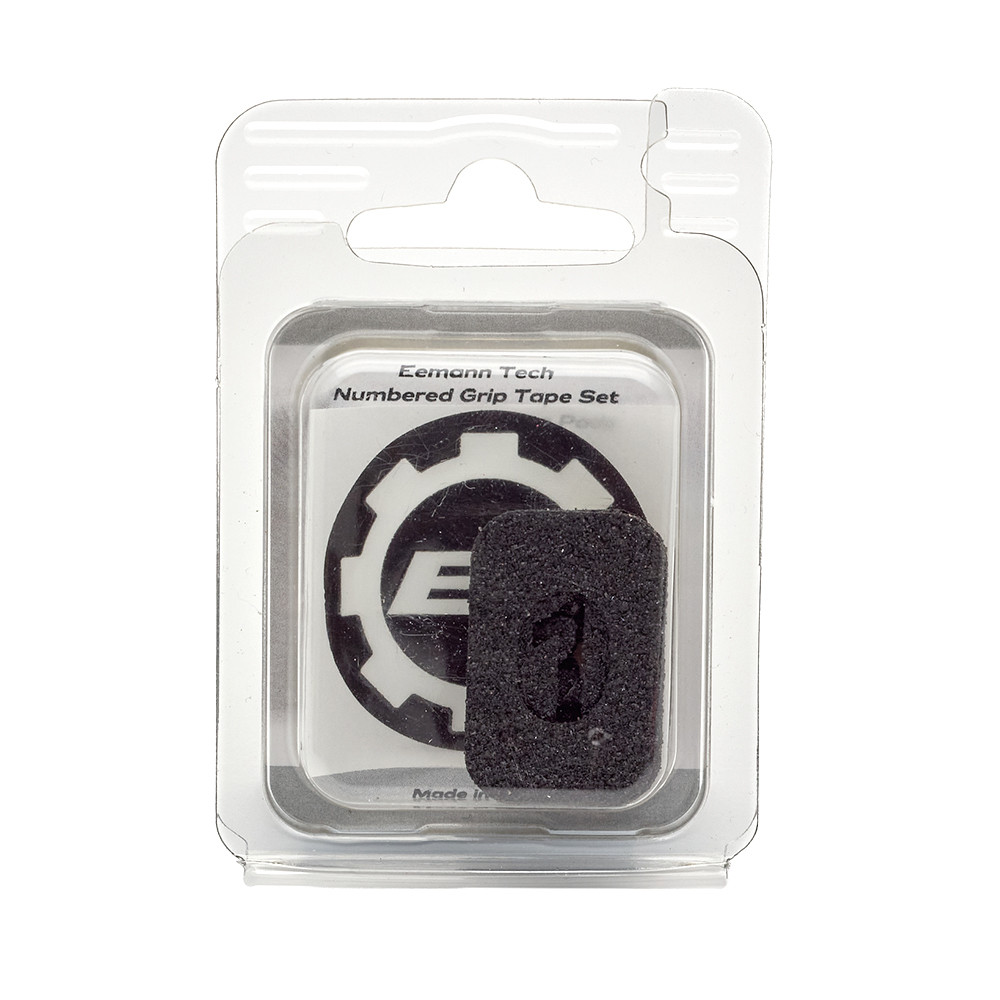 Eemann Tech Numbered Grip Tape Set for Magazine Base Pads – 10 pcs