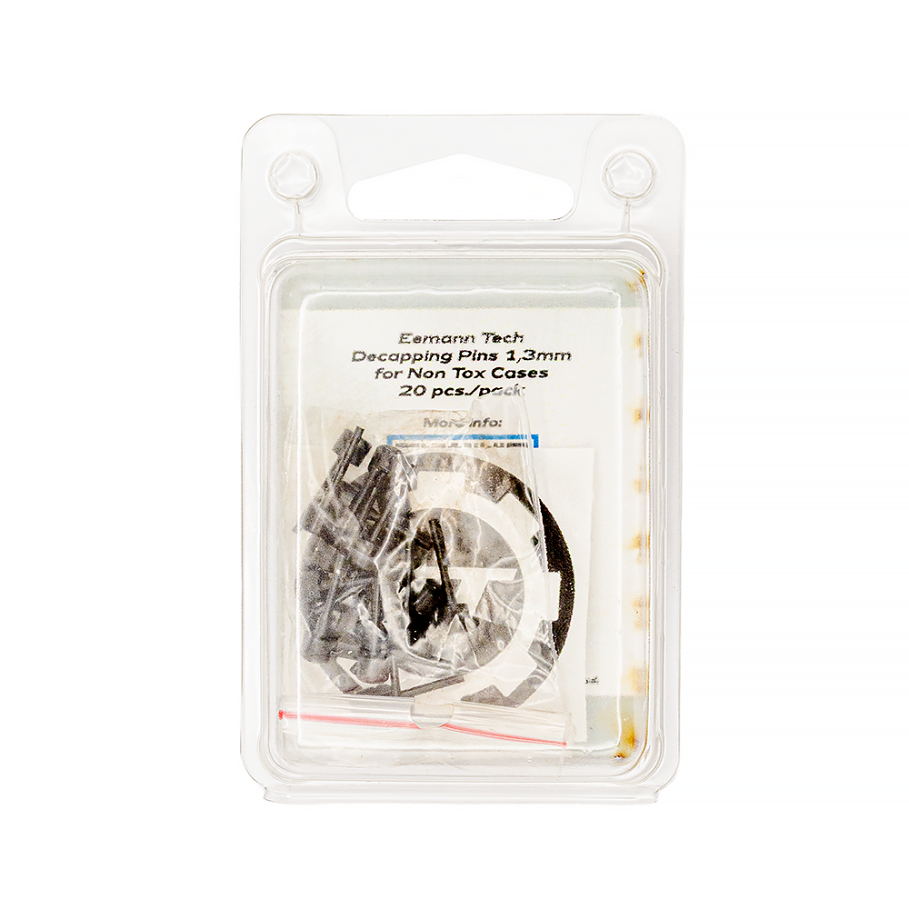 Eemann Tech Decapping Pins 1,3mm for Non Tox Cases – 20 pcs./pack