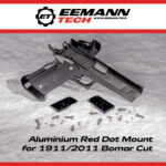 New Product Eemann Tech Aluminium Red Dot Mount For 1911/2011 Bomar Cut