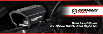 1 Eemann Tech Rain Hard Cover for Shield RMSx Mini Sight XL