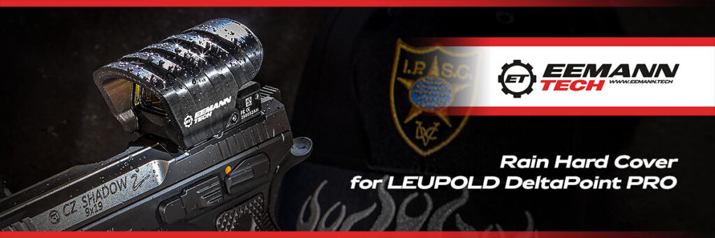 NEW PRODUCT EEMANN TECH RAIN HARD COVER FOR LEUPOLD DELTAPOINT PRO