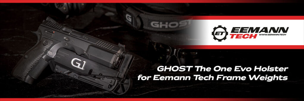 GHOST THE ONE EVO HOLSTER FOR EEMANN TECH FRAME WEIGHTS IS NOW AT EEMANN TECH!