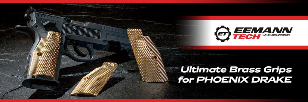 NEW PRODUCT EEMANN TECH ULTIMATE BRASS GRIPS FOR PHOENIX DRAKE
