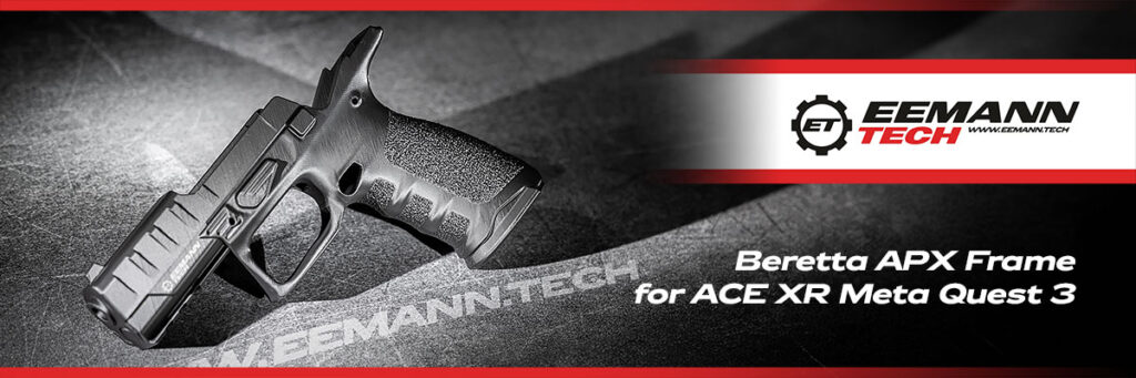 NEW PRODUCT EEMANN TECH BERETTA APX FRAME FOR ACE XR META QUEST 3
