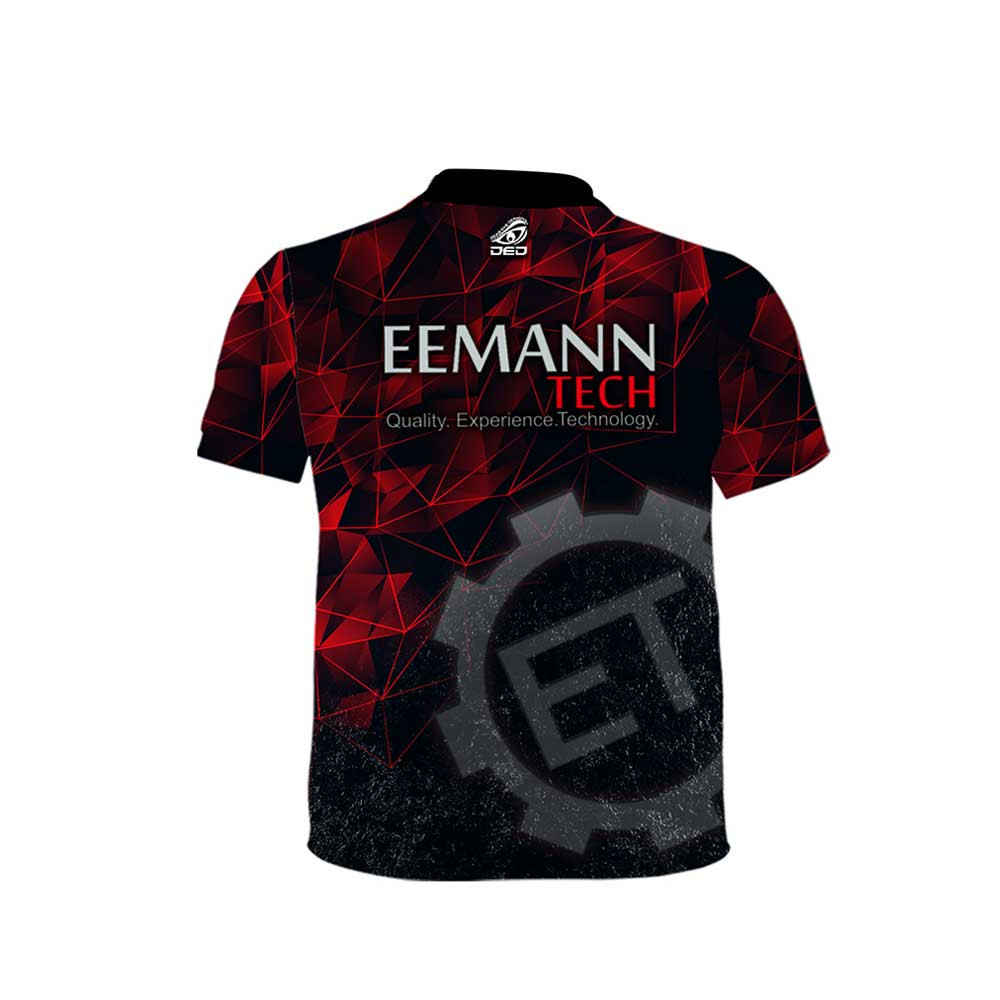 Eemann Tech Casual T-Shirt – RED