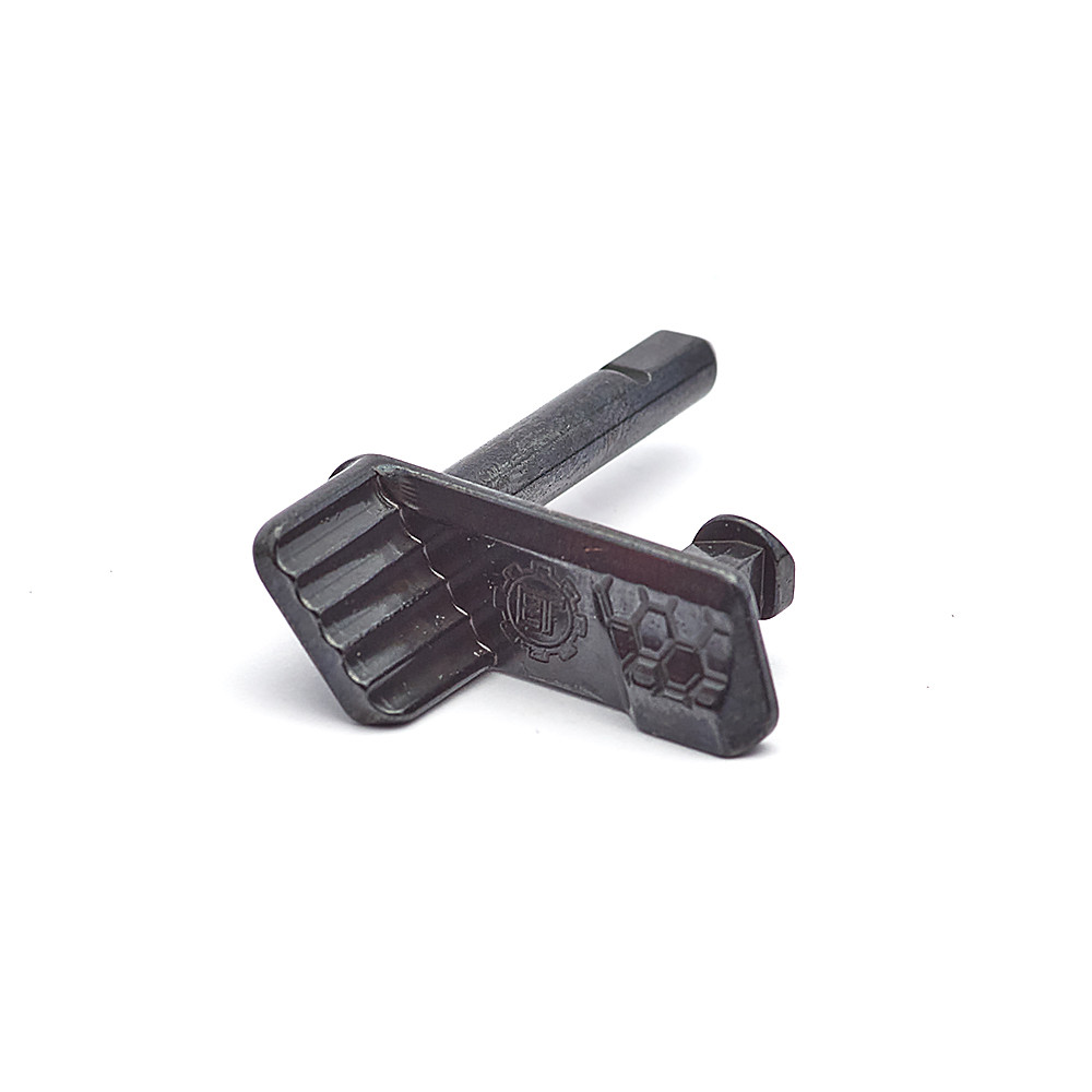 Eemann Tech Slide Stop with Thumb Rest for CZ TS / TS2 / TS3 – BLACK
