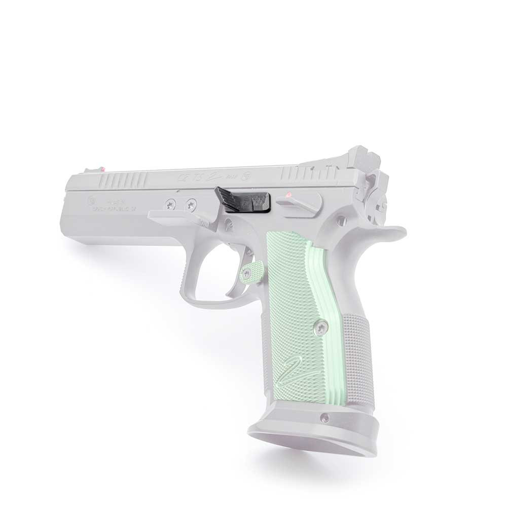 Eemann Tech Competition Slide Stop with Thumb Rest for CZ Shadow 2 / CZ TS / CZ TS2