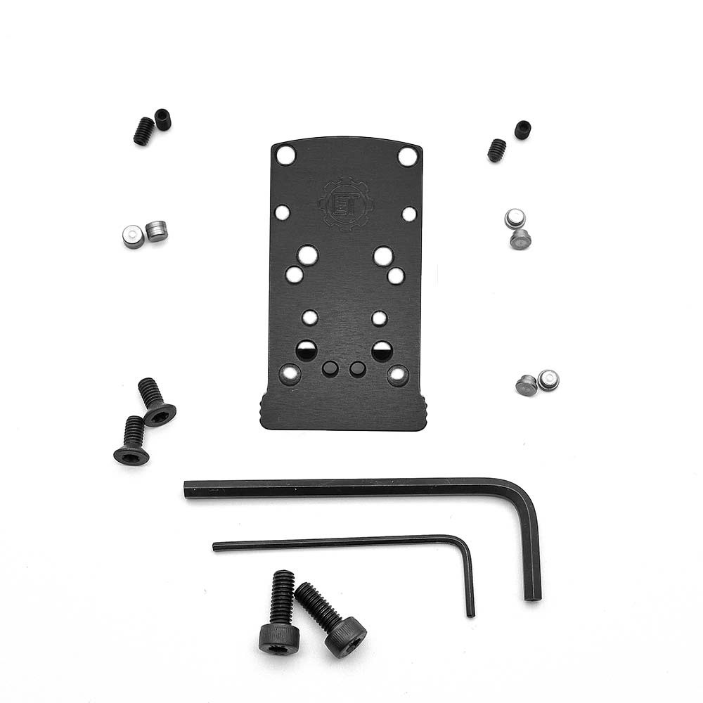 Eemann Tech Aluminium Red Dot Mount for Glock
