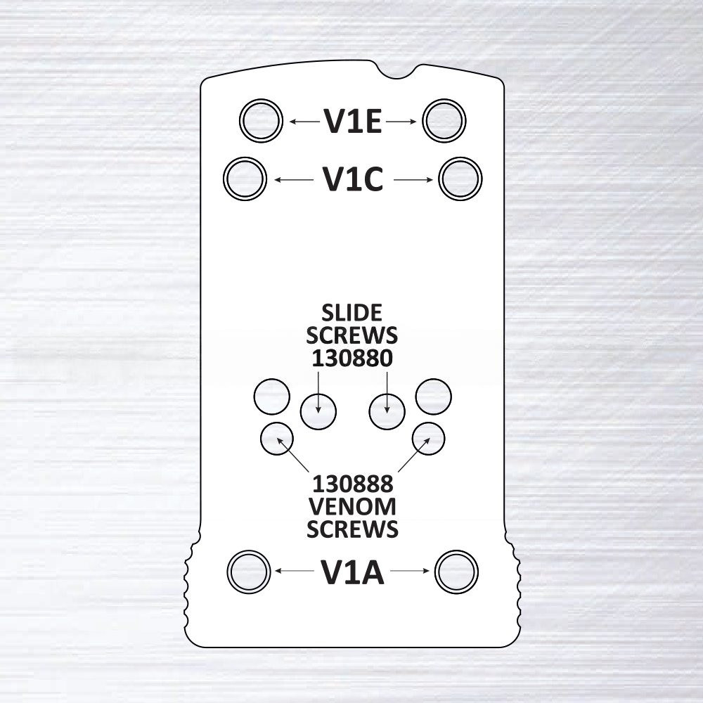 Spare Locator Pin V1C for Eemann Tech Red Dot Mount – 2 pcs./Set