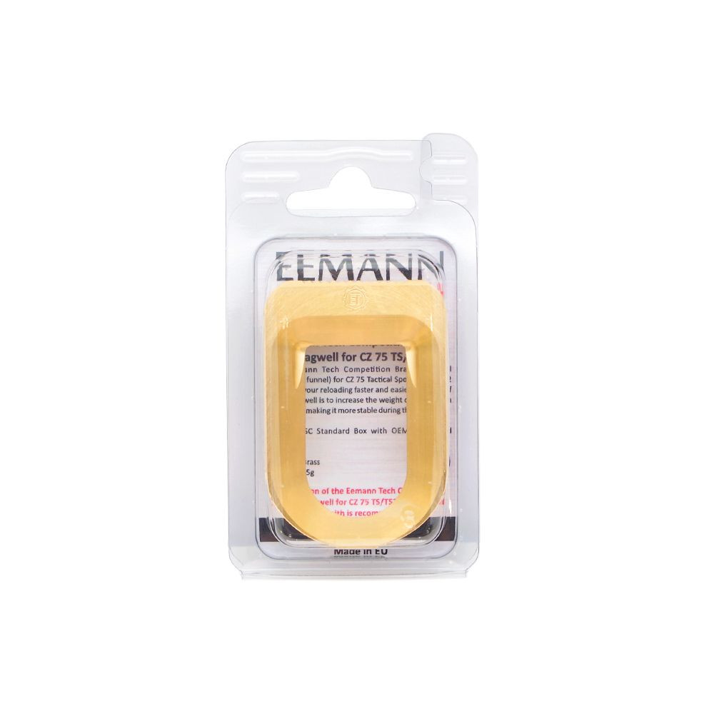 Eemann Tech Competition Brass Magwell for CZ 75 TS/TS2/TS3