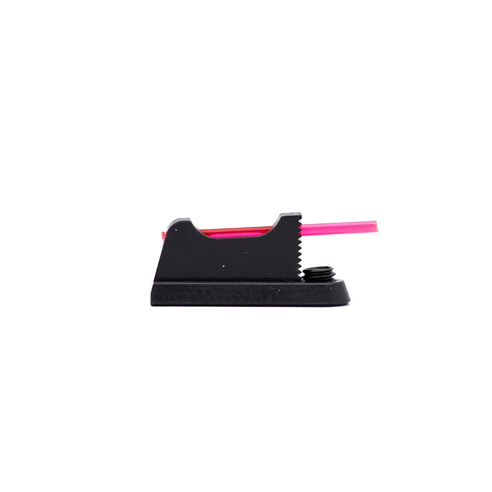 Eemann Tech Front Sight for CZ SHADOW 2 ORANGE, Checkered, with 1mm Fiber Optics Rod