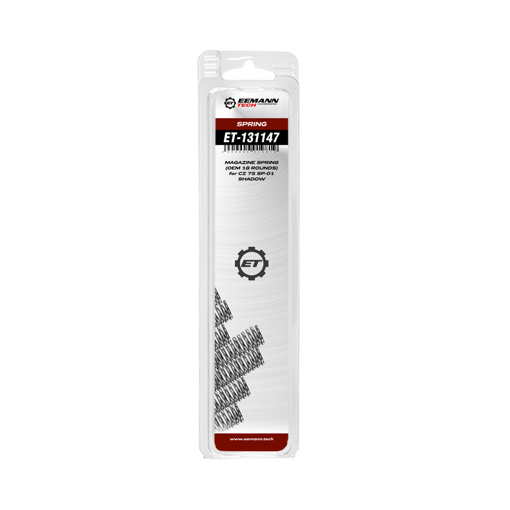Eemann Tech Magazine Spring (OEM 18 rounds) for CZ 75 SP-01 Shadow