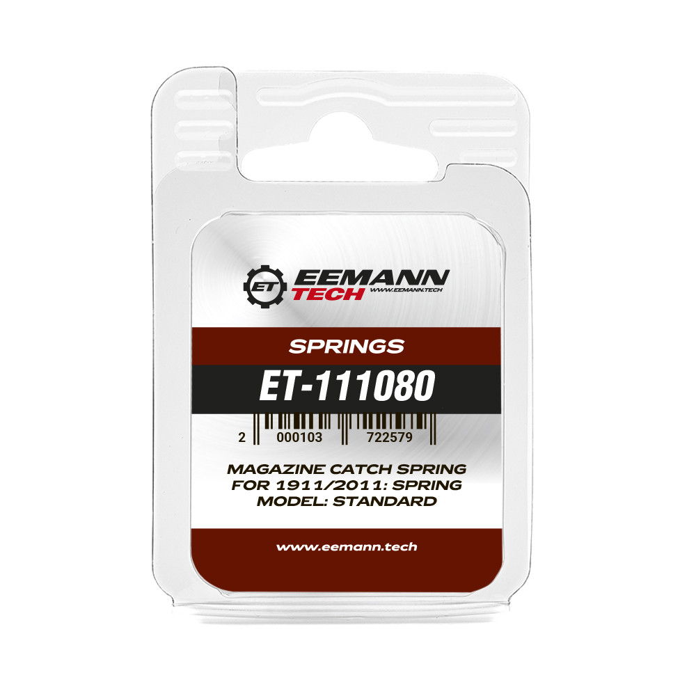 Eemann Tech Magazine Catch Spring for 1911/2011