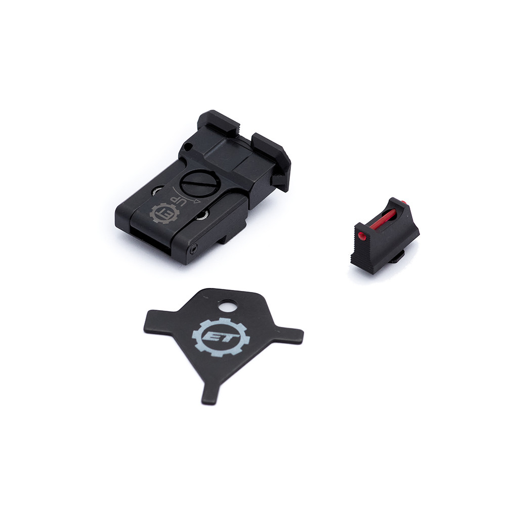 Eemann Tech Adjustable Sights Set for GLOCK