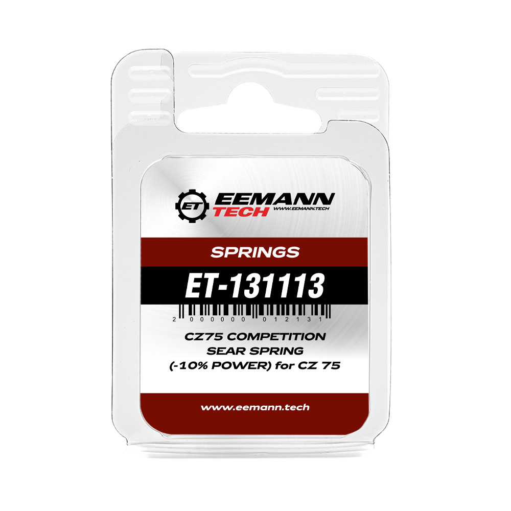 Eemann Tech CZ75 Competition Sear Spring (-10% power) for CZ 75
