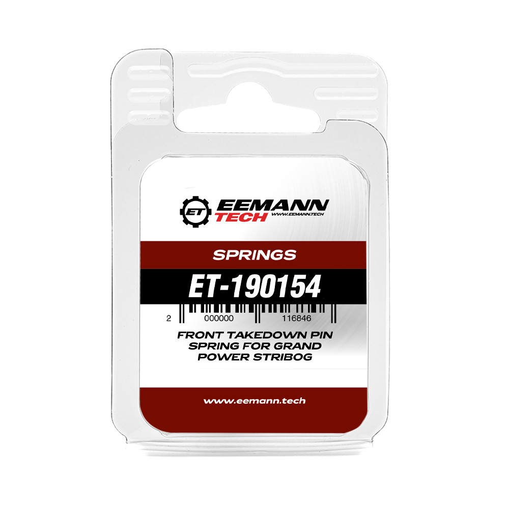 Eemann Tech Front Takedown Pin Spring for Grand Power Stribog
