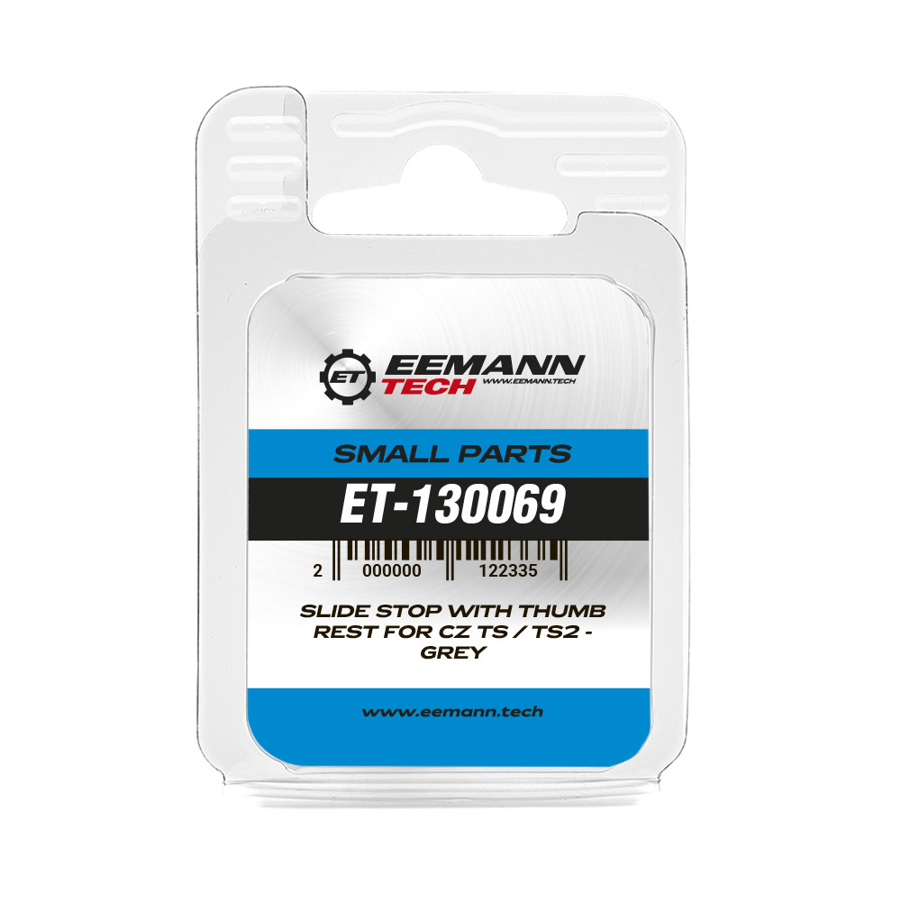 Eemann Tech Slide Stop with Thumb Rest for CZ TS / TS2 – GREY