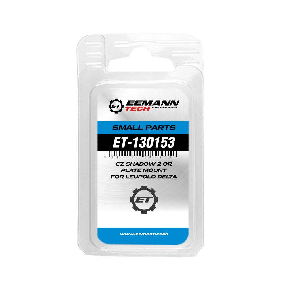 Eemann Tech CZ SHADOW 2 OR Plate Mount for Leupold Delta