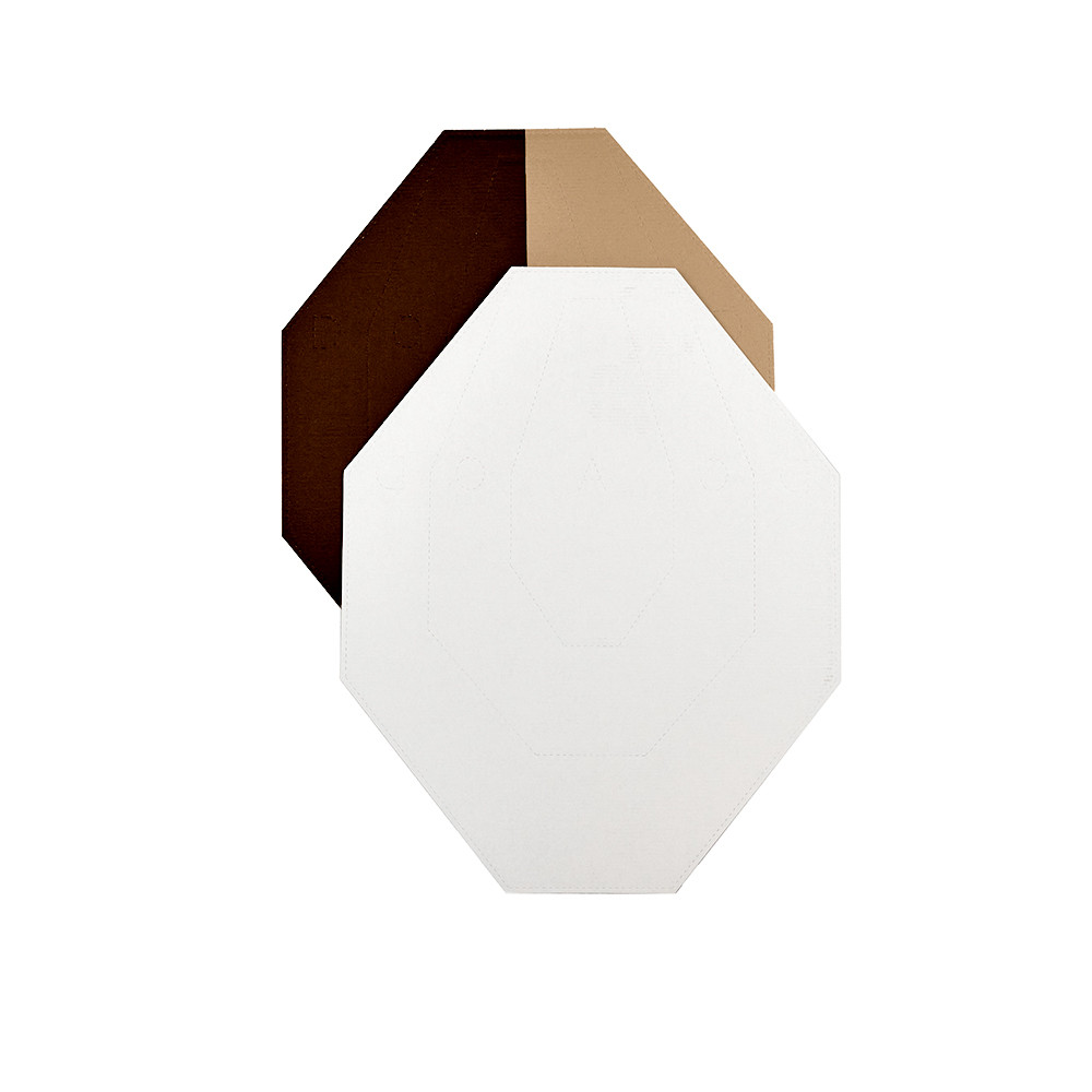 Cardboard IPSC Painted Target 50 pcs./Pack