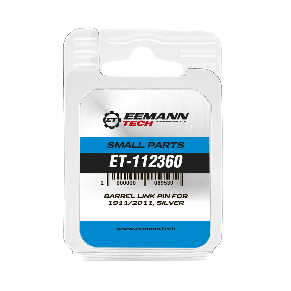Eemann Tech Barrel Link Pin for 1911/2011, Silver
