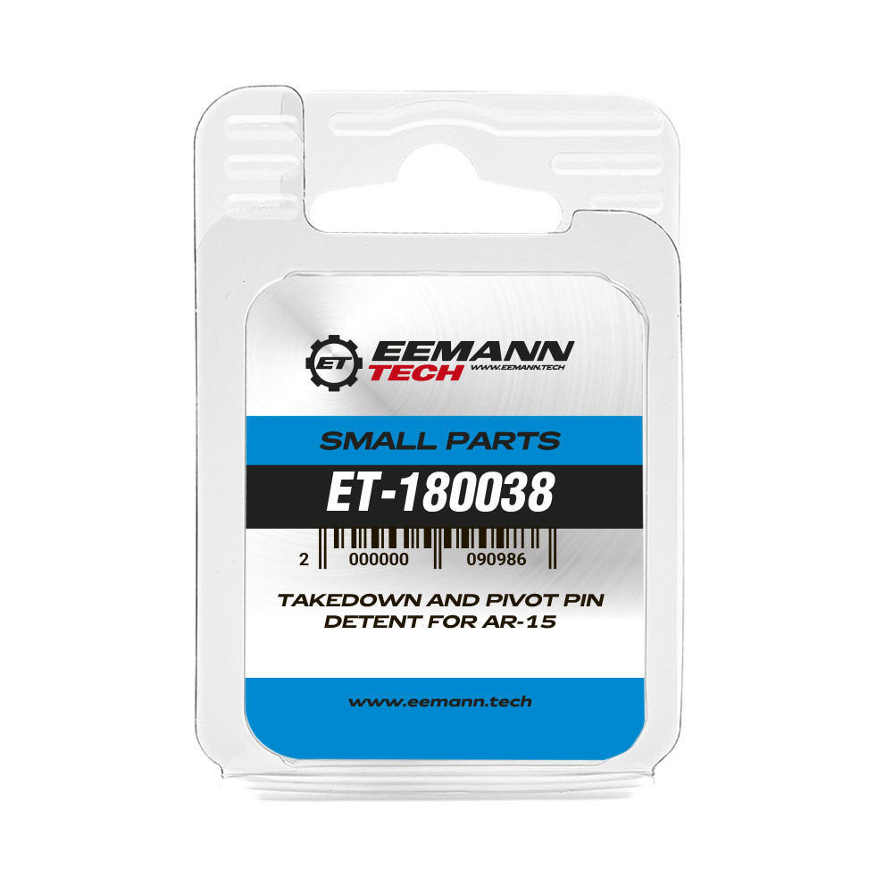 Eemann Tech Takedown and Pivot Pin Detent for AR-15