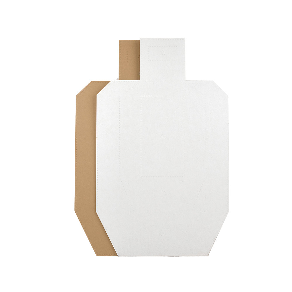 Cardboard Metric Target TAN/WHITE – 100 pcs./Pack