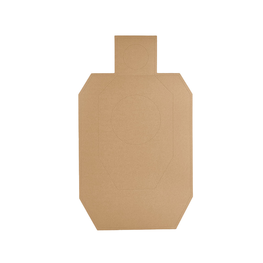 Eemann Tech Waterproof IDPA Target TAN/WHITE – 50 pcs./Pack