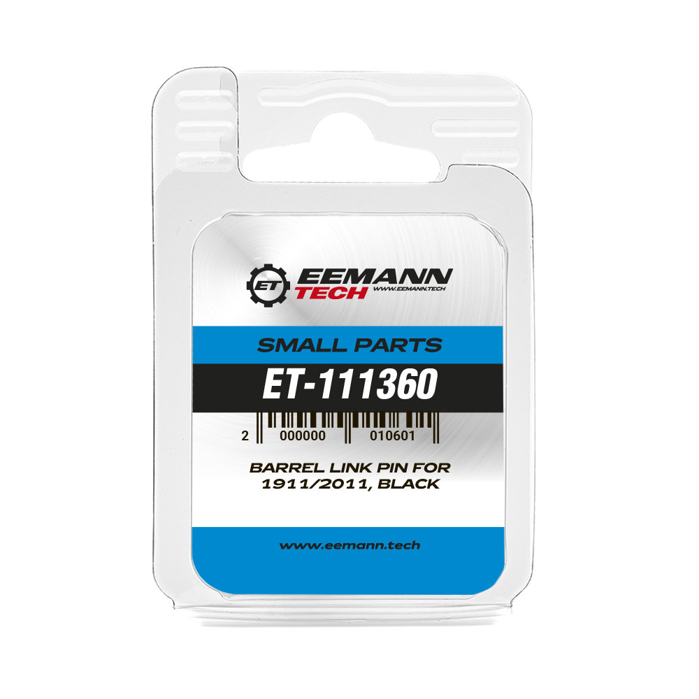 Eemann Tech Barrel Link Pin for 1911/2011, Black