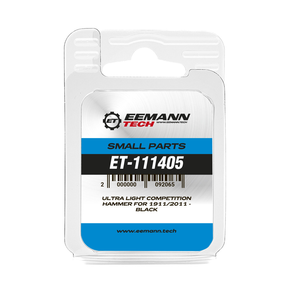 Eemann Tech Ultra Light Competition Hammer for 1911/2011 – Black