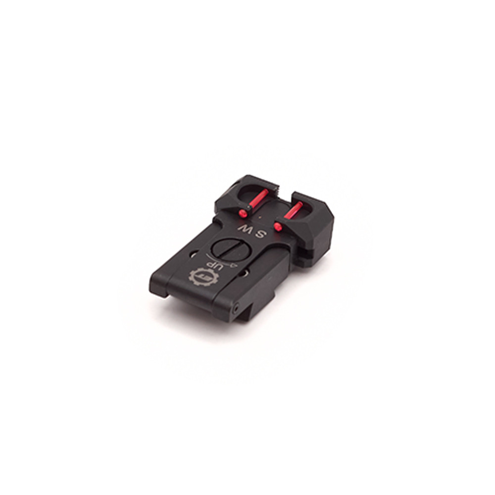 Eemann Tech Adjustable Rear Sight with Fiber Optics for CZ SP-01 SHADOW, CZ SHADOW 2
