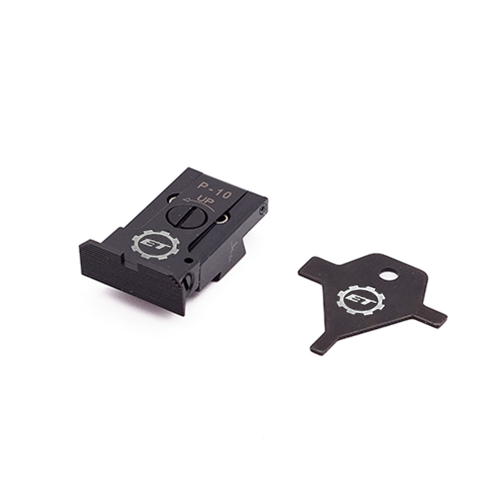 Eemann Tech Adjustable Rear Sight for CZ P-10