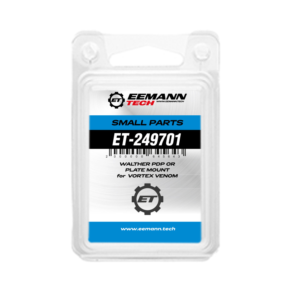 Eemann Tech WALTHER PDP OR Plate Mount for Vortex Venom