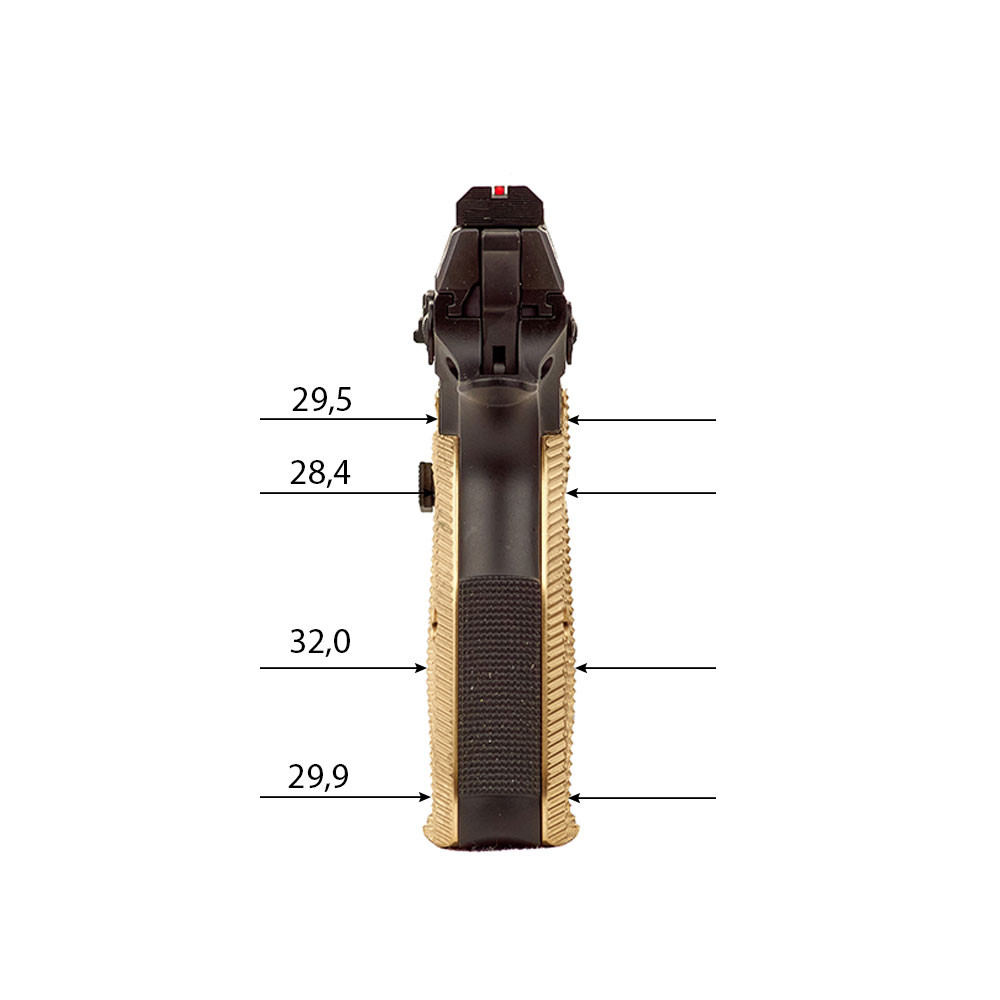 Eemann Tech Ultimate Brass Long Grips for CZ