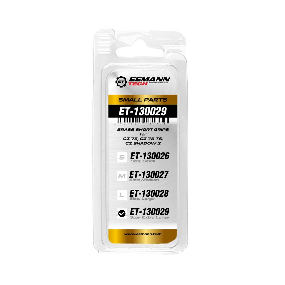 Eemann Tech Brass Short Grips for CZ 75, CZ 75 TS, CZ SHADOW 2