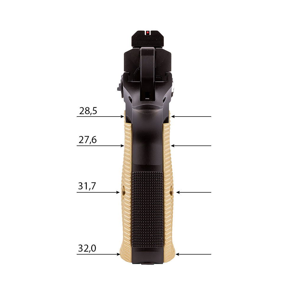 Eemann Tech Ultimate Brass Grips for CZ Shadow 2 Compact