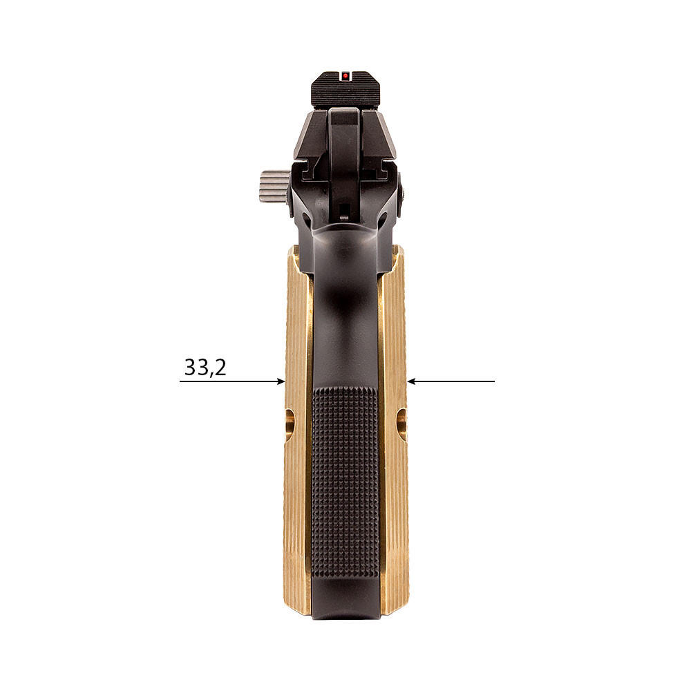 Eemann Tech Brass Long Grips for CZ 75, CZ 75 TS, CZ SHADOW 2