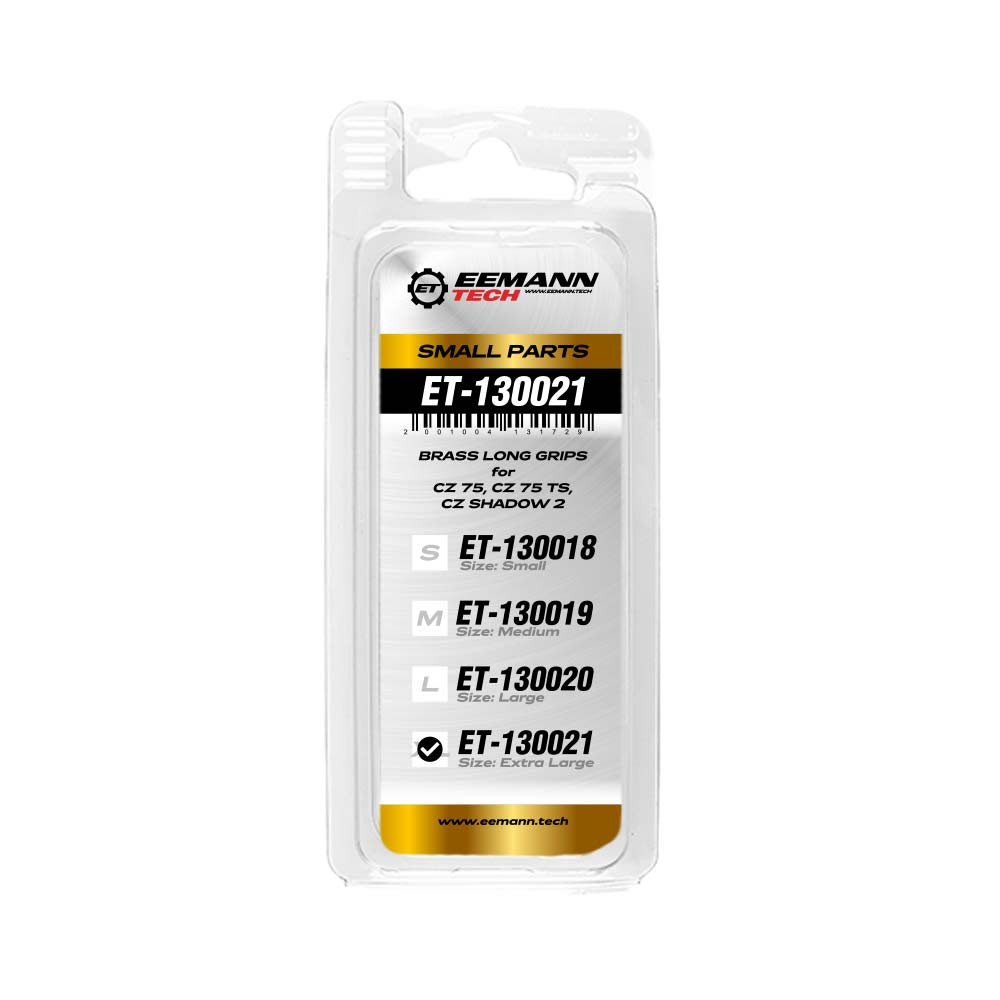 Eemann Tech Brass Long Grips for CZ 75, CZ 75 TS, CZ SHADOW 2
