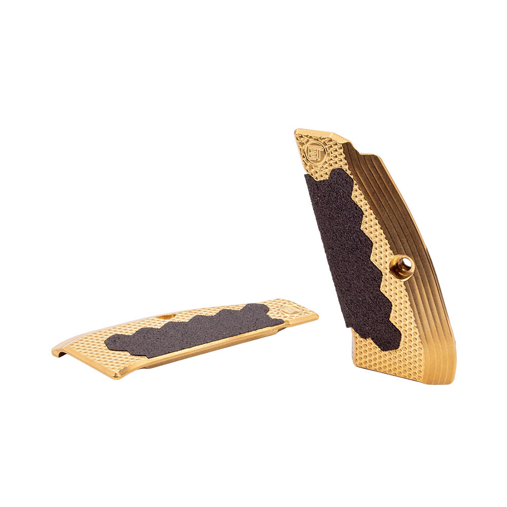 Eemann Tech Brass Long Grips for CZ 75, CZ 75 TS, CZ SHADOW 2
