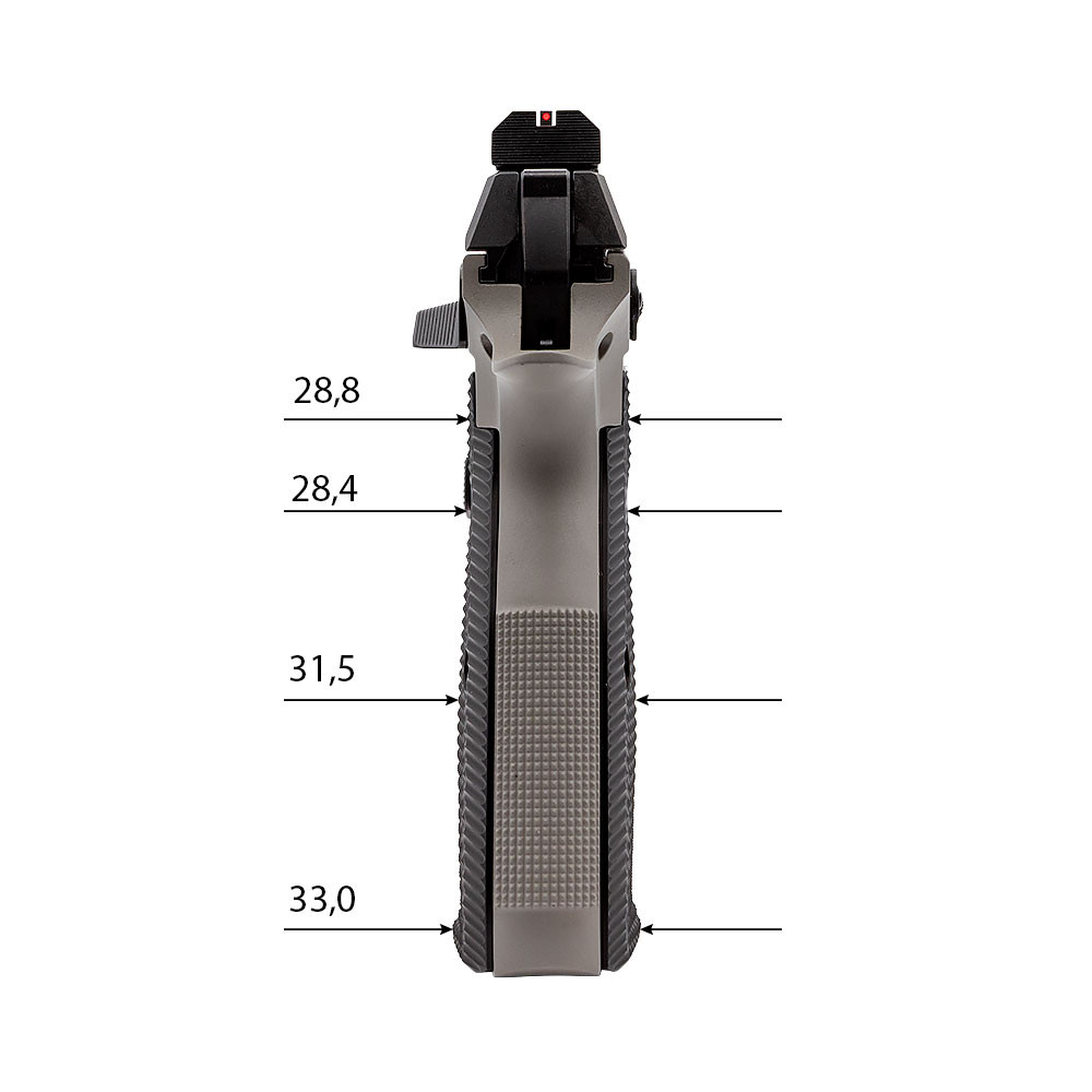 Eemann Tech Ultimate Aluminium Long Grips for CZ