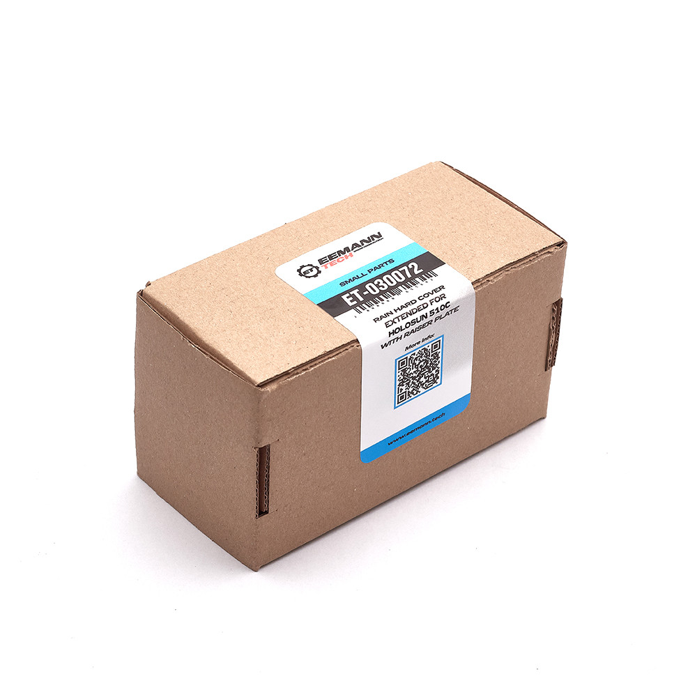 Eemann Tech Rain Hard Cover Extended for Holosun 510C with Raiser Plate