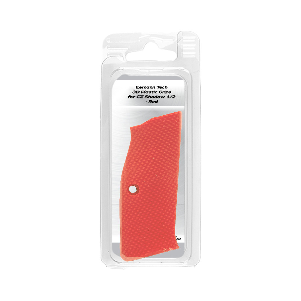 Eemann Tech 3D Serrated Plastic Grips for CZ Shadow 1/2