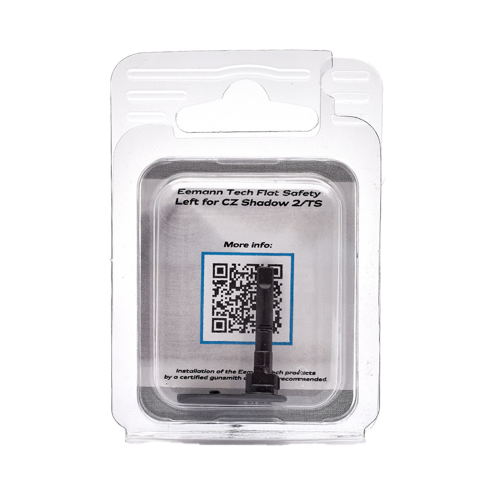 Eemann Tech Flat Safety Left for CZ Shadow 2/TS