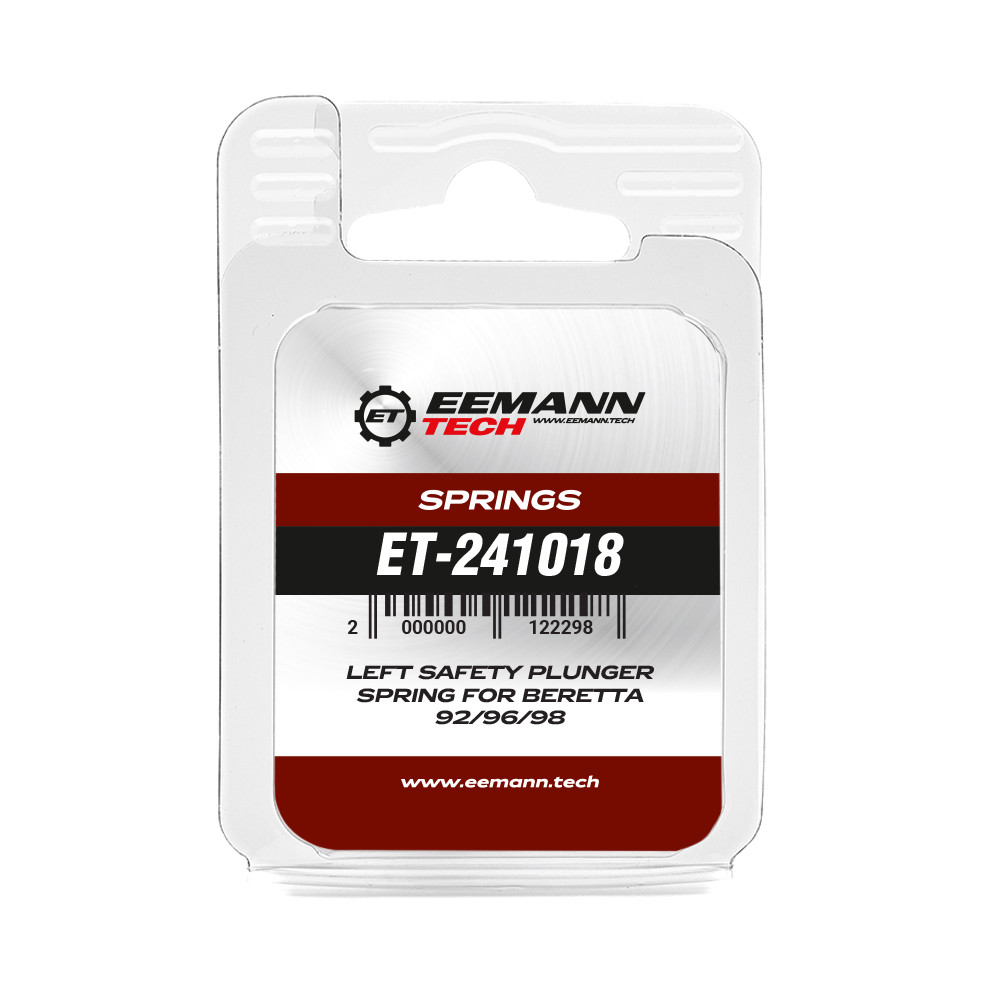 Eemann Tech Left Safety Plunger Spring for Beretta 92/96/98