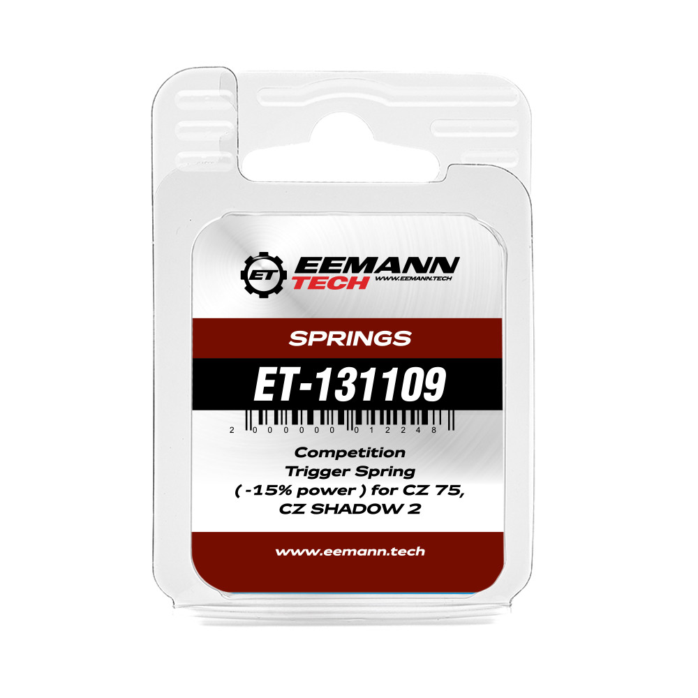 Eemann Tech Competition Trigger Spring ( -15% power ) for CZ 75