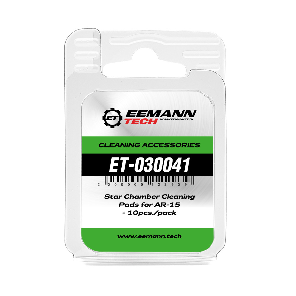 Eemann Tech Star Chamber Cleaning Pads for AR-15 – 10pcs./pack