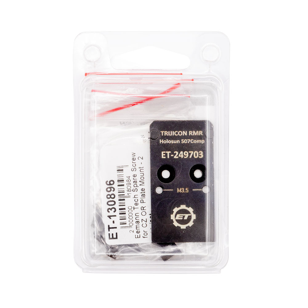 Eemann Tech WALTHER PDP OR Plate Mount for Trijicon RMR/SRO / Holosun 507COMP
