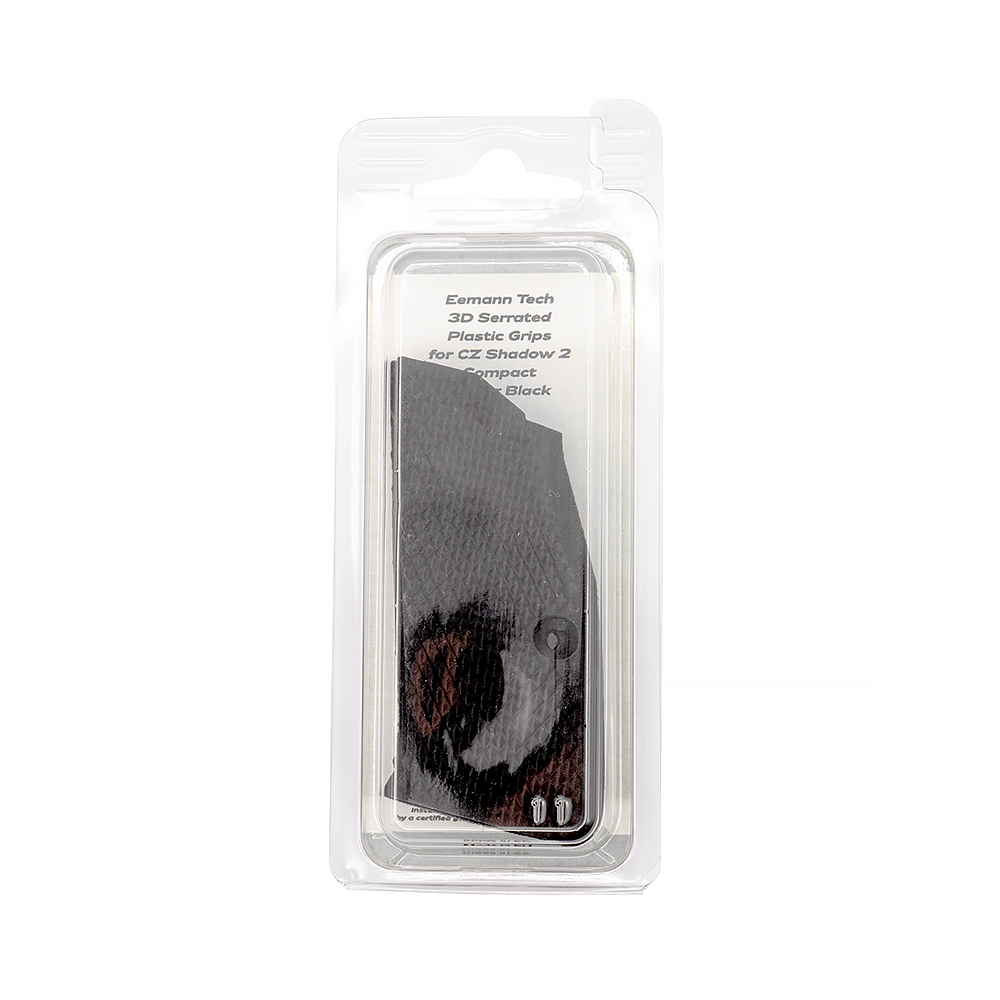 Eemann Tech 3D Serrated Plastic Grips for CZ Shadow 2 Compact