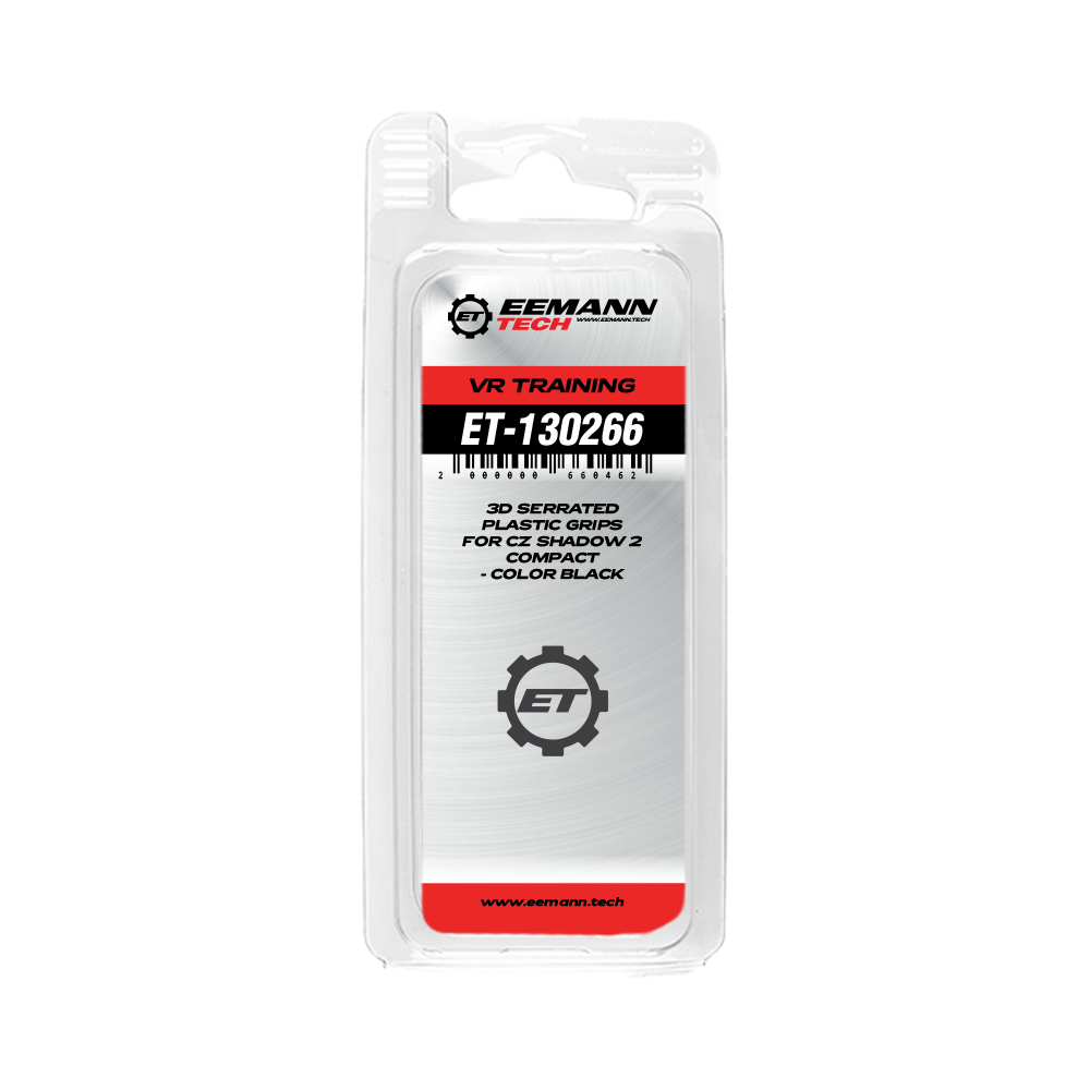 Eemann Tech 3D Serrated Plastic Grips for CZ Shadow 2 Compact